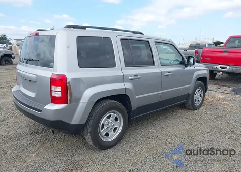 2016 Jeep Patriot Sport z USA, uszkodzony, nr VIN 1C4NJPBA4GD743880